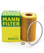 MANN Oil Filter HU925/4x BMW 96-06 3.0L6, 2.8 L6, 2.5L6 see fitment below - $200.52 MXN