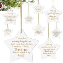 Sieral 10 Pcs Christmas Ceramic Star Ornaments Hanging Plaques Bulk Gift - $74.92 MXN Sieral 10 Pcs Christmas Ceramic Star Ornaments Hanging Plaques Bulk Gift - $74.92 MXN