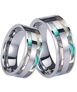 coi Jewelry Tungsten Carbide Ring - TG845(4.5/11/12.5)  - £22.53 GBP