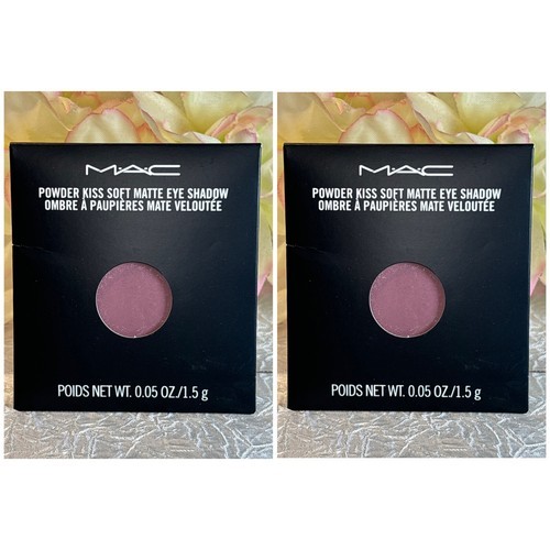2 MAC *RIPENED* SOFT MATTE POWDER KISS EYE SHADOW ProPalette PAN REFILL ... - $16.78