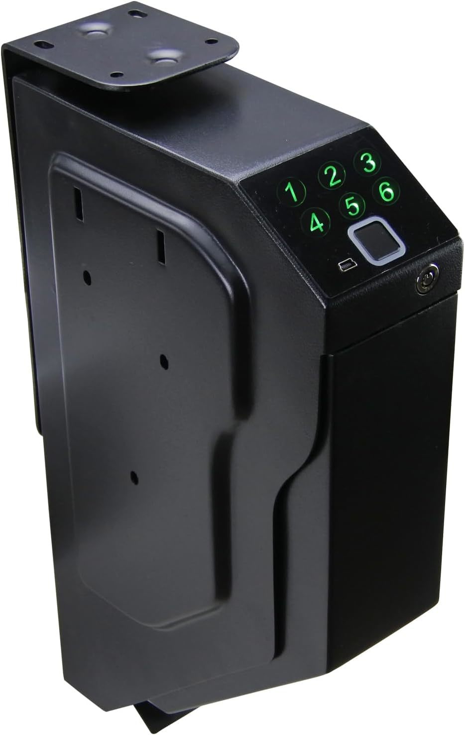 Mounted Gun Safe, Biometric Pistol Safe Hand Touch Fingerprint And Digital - $116.99