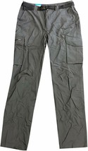 Columbia Men&#39;s Grey Kestrel Trail  Silver Ridge Cargo Pants Inseam 34 - $25.99