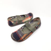 Keen Womens Sienna Wool Mary Jane Slip On Shoes Size 8.5 Plaid - €31,25 EUR
