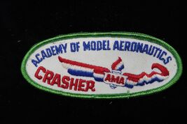 Vtg NOS Embroidered Academy of Model Aeronautics Crasher Patch Unique - €12,87 EUR