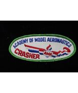 Vtg NOS Embroidered Academy of Model Aeronautics Crasher Patch Unique - €12,87 EUR