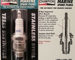 Champion Marine Spark Plug 5838 Stainless Steel Replaces: L78V 833 833M ... - £3.08 GBP