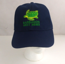 Barbados West Indies With Turtle Unisex Embroidered Adjustable Baseball Cap - £11.59 GBP