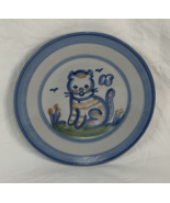 Vintage M.A. Hadley Pottery Cat Salad Plate Signed 8.75 In Rare Disconti... - €29,65 EUR