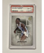 2013 Michael Jordan Upper Deck SP Authentic #1 PSA 10 Gem Mint North Car... - $100.87 CAD