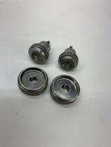 1965 1966 Ford Galaxie Radio Knobs Dash AM/FM Push Button Trim Bezels Cu... - $14.85
