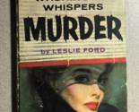 WASHINGTON WHISPERS MURDER by Leslie Ford (Dell) mystery paperback - $12.86