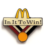 McDonalds In It To Win Pin Golden Arches Gold Medal Theme Employee Motiv... - $182.33 MXN