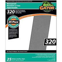 ALI INDUSTRIES 4240 9&quot; x 11&quot; Waterproof Sanding Sheets, Black - €24,60 EUR