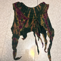 Boho Hippy Summer Festival Ready Halter Top cardigan halter top Medium - $15.99