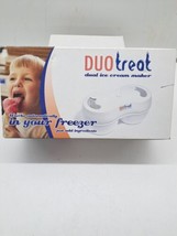 Viatek Duo Treat Dual Ice Cream Maker Kids Kitchen Fun Craft -No Pre-freeze - £25.09 GBP