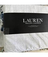 Ralph Lauren Gray White Floral Queen Sheet Set 4 ~New - $122.64 CAD
