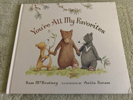 You’re All My Favorites Sam McBratney Kids Hardcover Book - £6.65 GBP