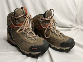Oboz Bridger Womens Size 7 US Hiking Trail Shoes Mid B-Dry B-Fit Waterproof - £43.65 GBP