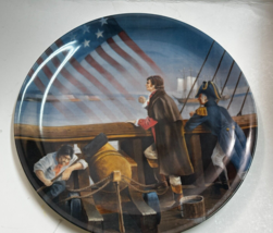 American Historical Plates The Star Spangled Banner Collectors Plate 1973. - £11.88 GBP