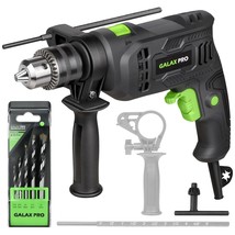 Hammer Drill, 4.5A Corded Drill Impact Drill 0-3000Rpm Electric Drill Wi... - £42.68 GBP