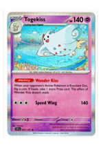 Pokémon TCG Togekiss 72/191 Reverse Holo SV: Surging Sparks Game Freak 2... - $2.38 CAD