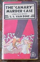 S.S. Van Dine Canary Murder CASE-Philo Vance Scribner Crime Vintage Paperback - £15.98 GBP