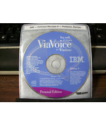 IBM VIAVOICE Personal Edition Windows Release 9 CD-ROM Mint Cond - £32.93 GBP