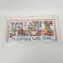 Seasoned With Love Counted Cross Stitch Kit Design Works Craft #9323  6&quot; x 12&quot; - £11.62 GBP