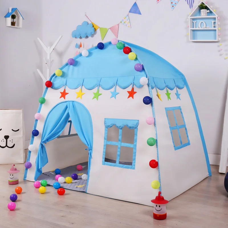 Play Play Toy Tent Play Indoor Princess Teepee Bed Girl Boy Baby Tipi Child Doll - £31.97 GBP
