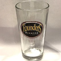 Founder&#39;s Brewing, Grand Rapids, MI, Pint Glass ~ Perfect used condition - £11.81 GBP