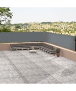  Side Awning Anthracite Polyester with PU coating, steel, aluminum - €151,55 EUR