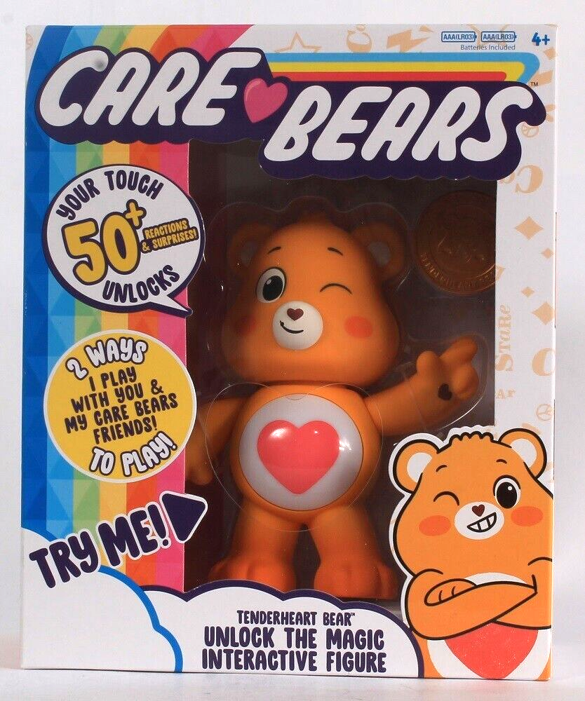 Basic Fun Care Bears Tenderheart Bear Unlock The Magic Interactive ...