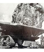 Seabees Moving Large Chunks Of Land Pacific 1945 WW2 Photo Print Militar... - €34,34 EUR