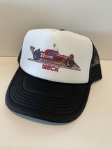Vintage Formula 1 Hat Fiat 126CK Racing Trucker Hat Black Cap Unworn new - $278.85 MXN