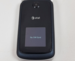 ZTE Z331 Dark Blue/Silver Flip Phone (AT&amp;T) - $22.99