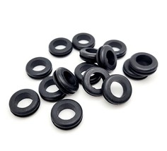 Rubber Cable Grommets for a 9/16&quot; Panel Hole 7/16&quot; ID for a 1/16&quot; Thick ... - £9.98 GBP+