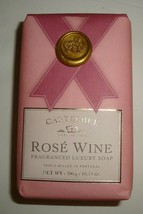 New Castelbel Made in Portugal 10.5oz/300g Luxury Bath Bar Soap Rose Wine - $12.86