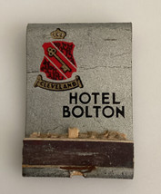 Vintage Lion Matchbook Hotel Bolton Cleveland Ohio Advertising Cover - $27.01
