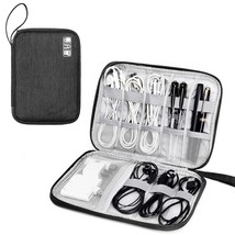 Travel Electronics Organizer Portable Cable Organizer Bag For Storage Electronic - £20.43 GBP