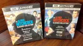 Alfred Hitchcock Classics 9 Movies Collection [4K+Blu-ray-No Digital ]-Free S&amp;H! - £92.90 GBP