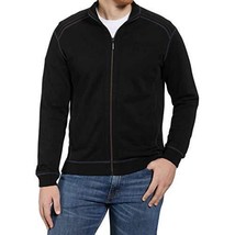 Kirkland Signature Men&#39;s Full Zip Sweater/Black/Medium - £19.63 GBP