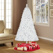 Holiday Time Jackson Spruce White Christmas Tree  6.5&#39; Choose Light Colors - £33.49 GBP