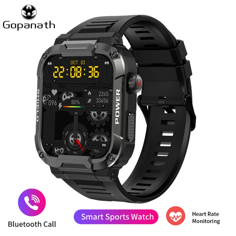 New Full Touch Smart Watch Men For Android Blood Pressure Oxygen Fitness... - £48.29 GBP