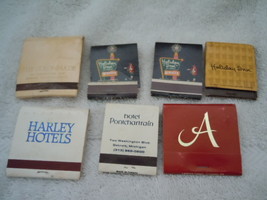 Vintage Assorted Hotel Match Books Lot of 7 - $4.99