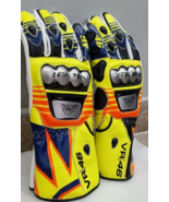 Maßgeschneiderte Motorrad-Lederhandschuhe VR46 Valentino Rossi Yellow... - $86.84 CAD+