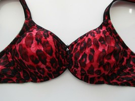 Wacoal 855167 Leopard Print Awareness Full Coverage UW Bra 32D B150BAG1  - £19.26 GBP