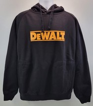 D) Dewalt Logan Heavy Duty Hoodie Sweatshirt Black Men Pullover Large - €21,17 EUR