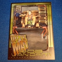 Rob Van Dam 2002 WWE Wrestling Trading Card Raw Wrestler Fleer &quot;Off The Mat&quot; #73 - £3.13 GBP