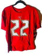 Nike Men&#39;s Tampa Bay Buccaneers Doug Martin Short-Sleeve T-Shirt RED LARGE - £13.94 GBP