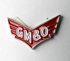Gm&amp;O Gm &amp; O Us Rail Railway Gulf Mobile Ohio Railroad Lapel Pin Badge 1/2 Inch - £4.46 GBP